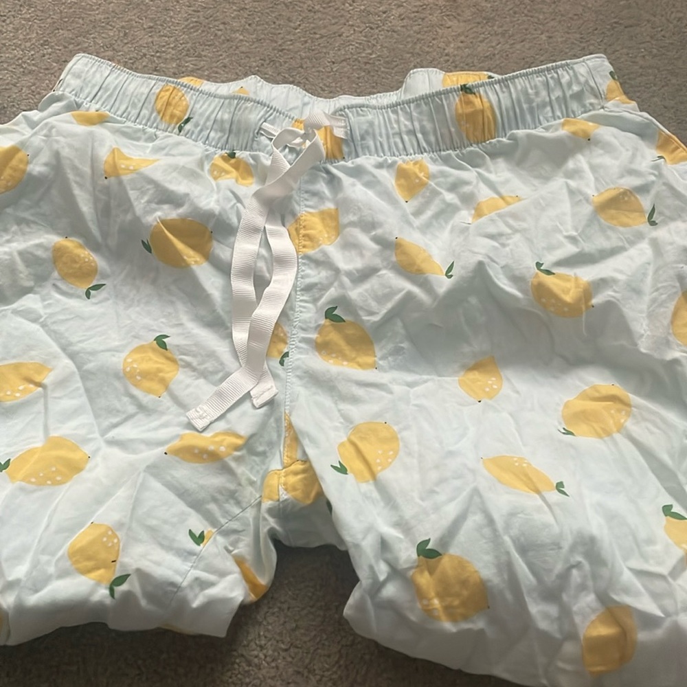 lemon sleep pants